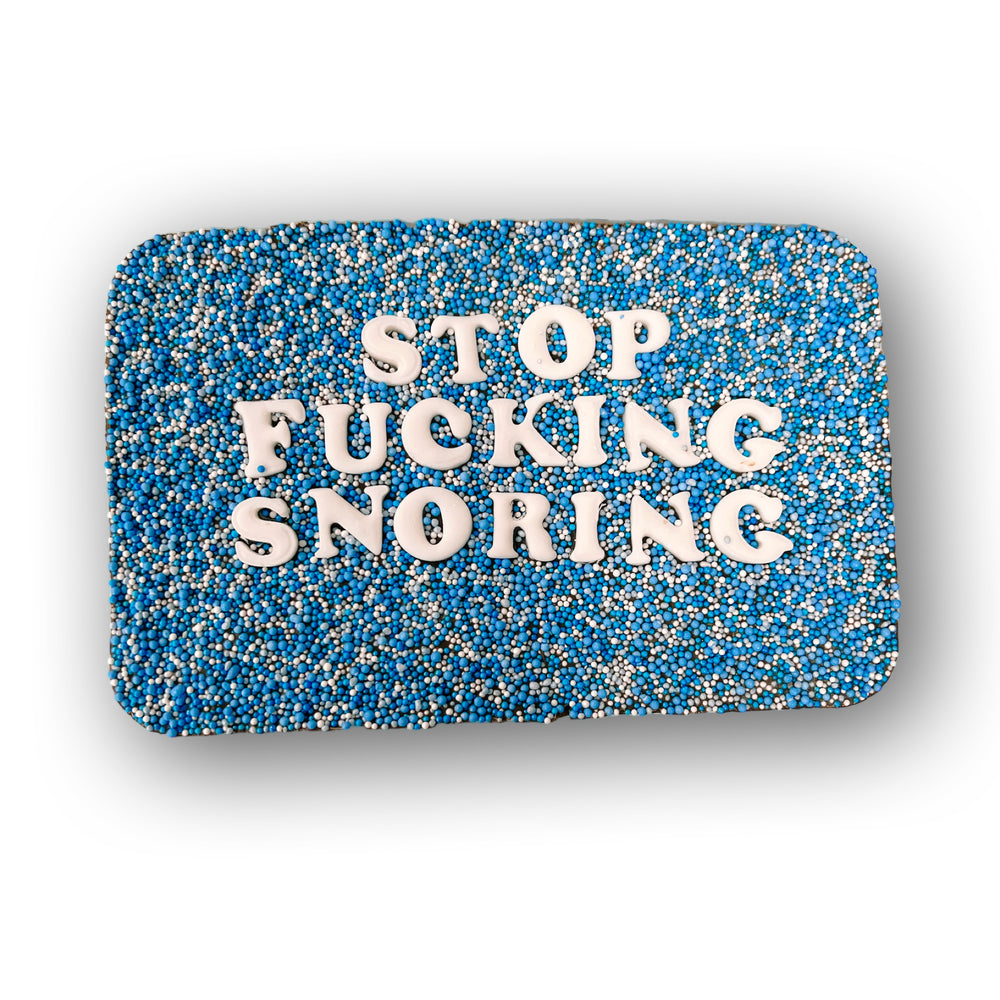Blue Snoring Chocolate Bar #1 image